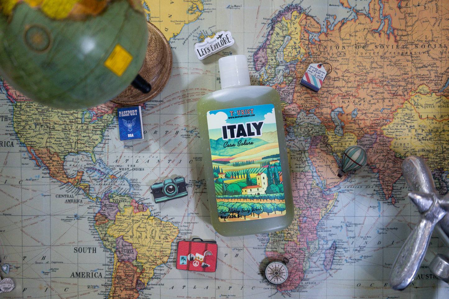Italy Body Wash – Bergamot • Rosemary Sage • Amber