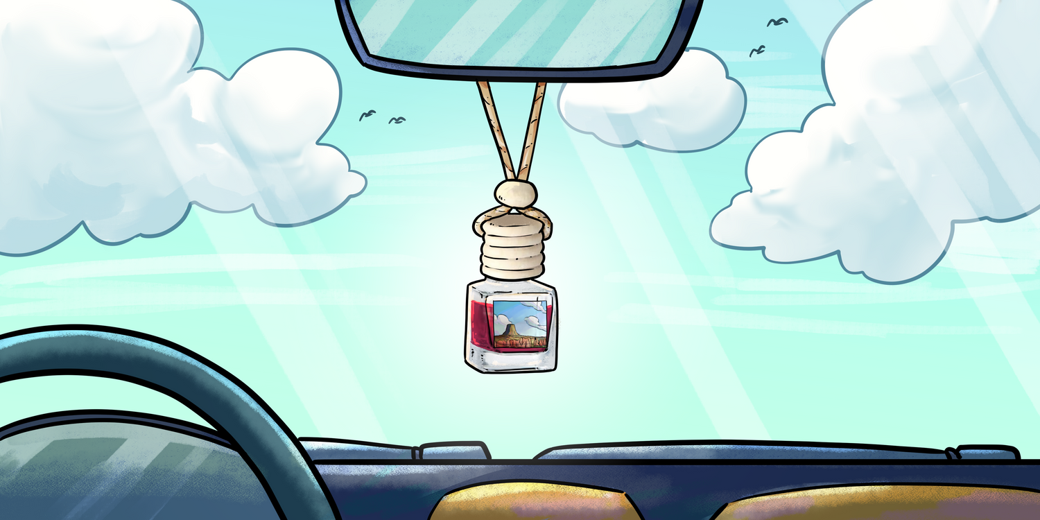 'The Scenic Route' Car Fresheners