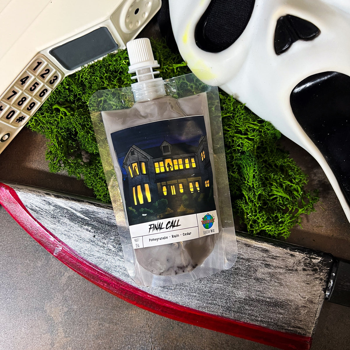 Ghostface Halloween Squeezable Wax Melt