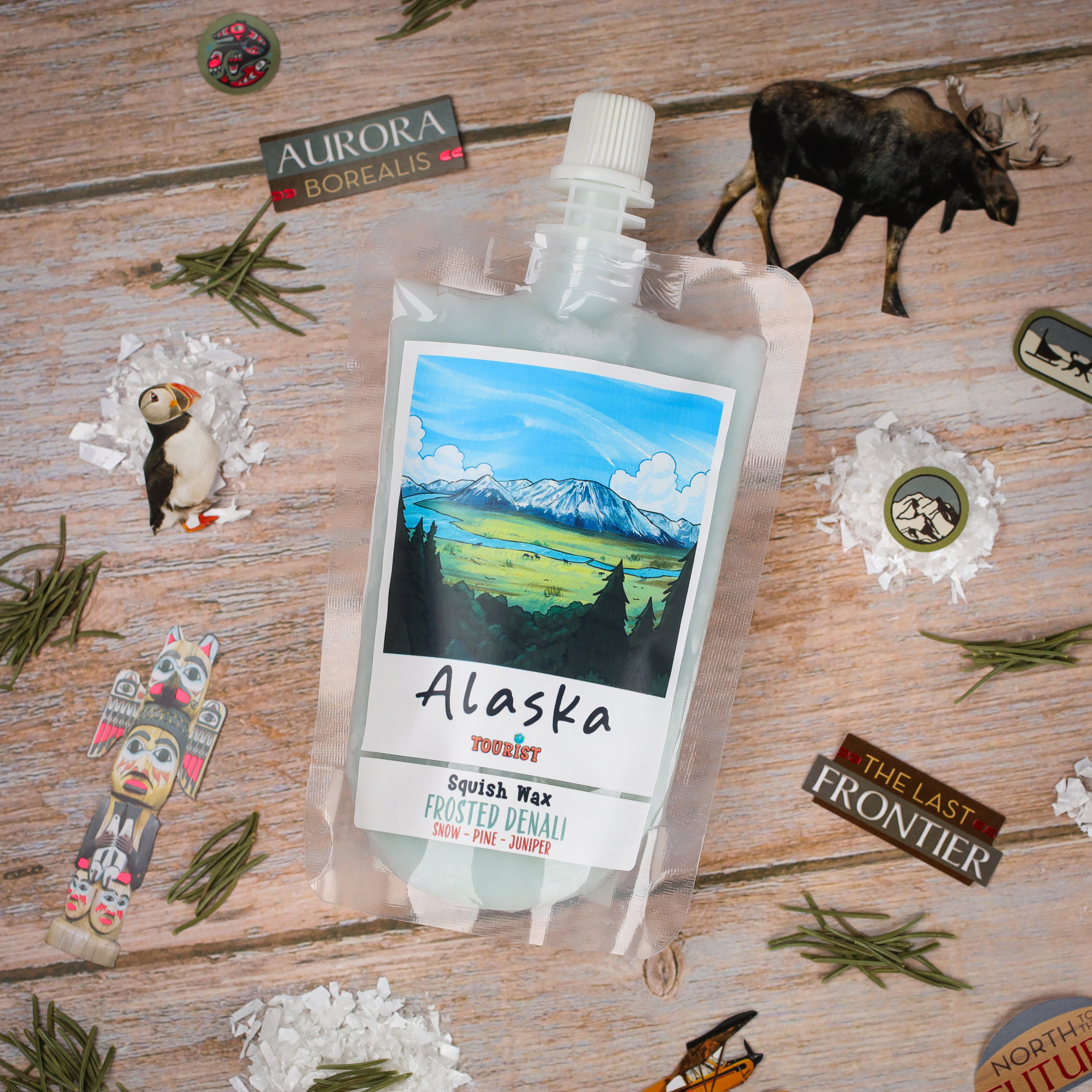 ALASKA – Squeezable Squish Wax Melt | The Scenic Route Collection