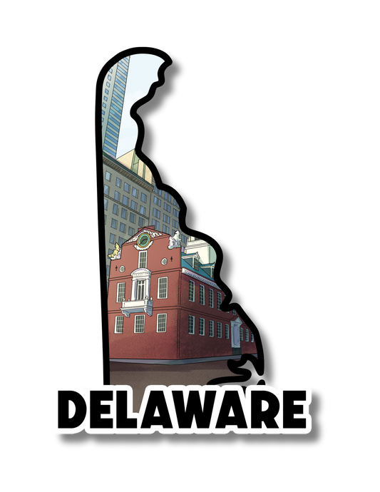 Delaware State Sticker