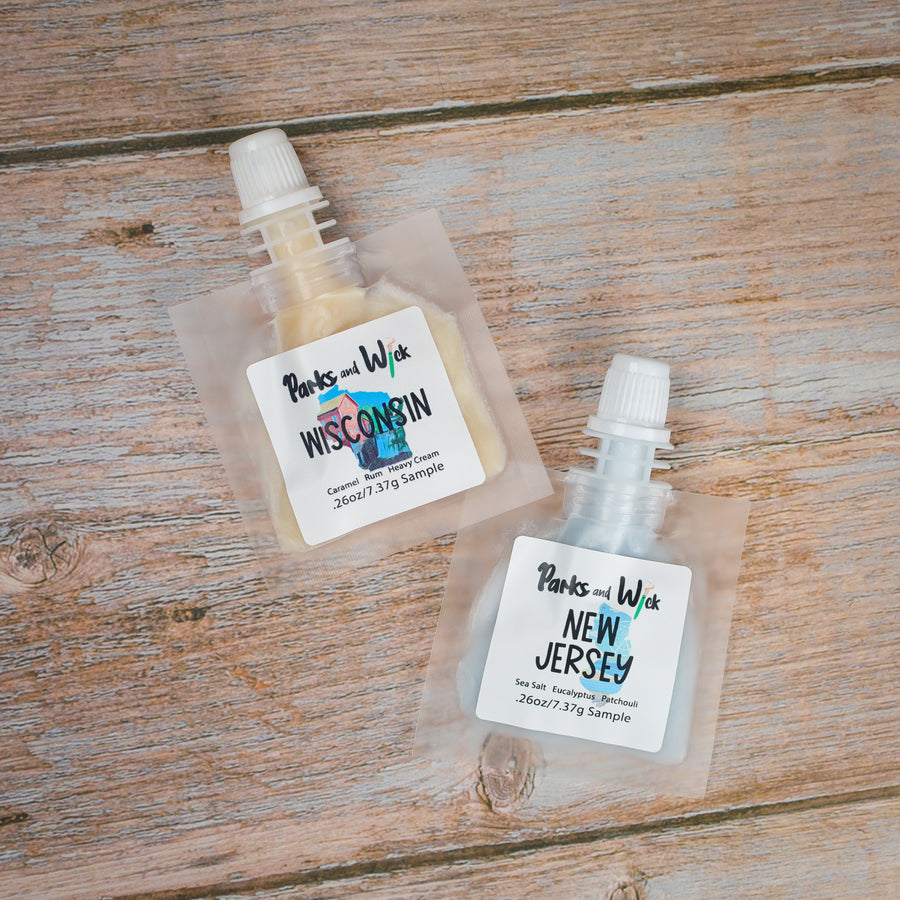 Parks and Wick Mystery Sampler Bundle Wax Melts