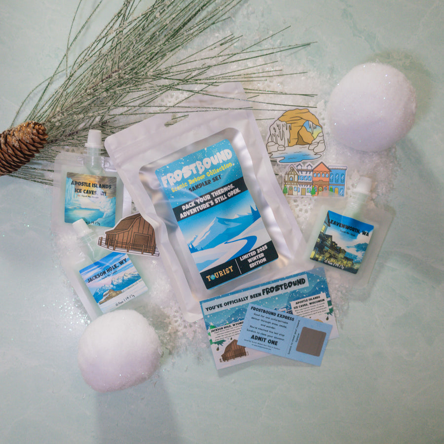 Frostbound Tour Sampler Kit | Mini Winter Squeezable Wax Melt Gift Set