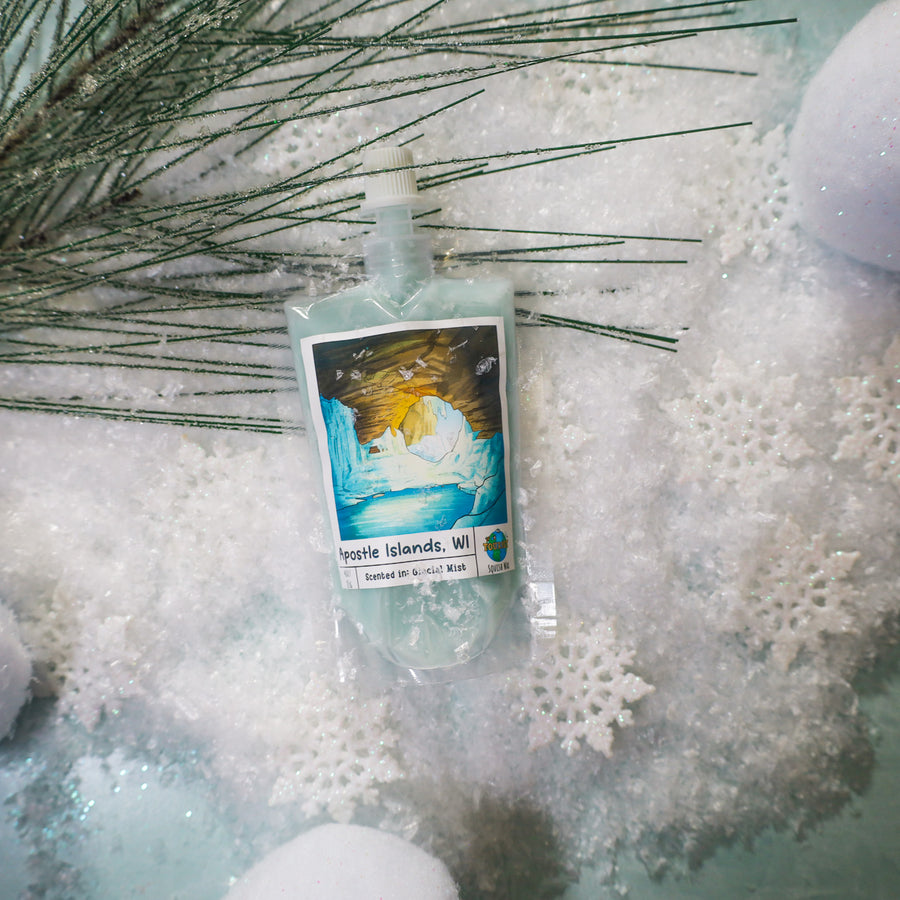 Apostle Island Ice Caves Squeezable Wax Melt | Frosty Lake Winter Scent