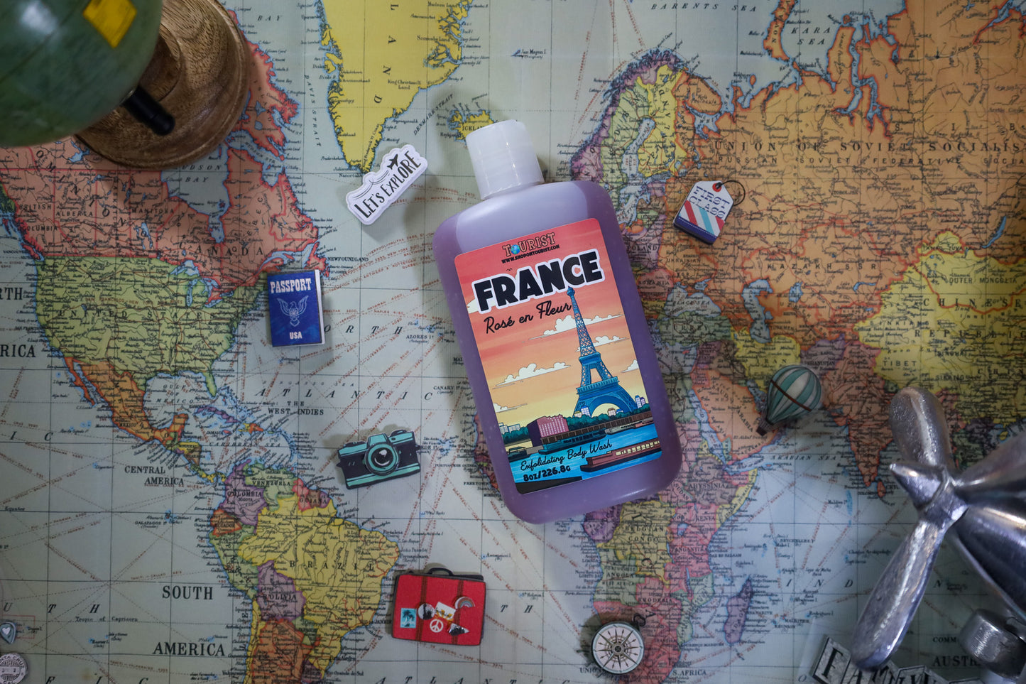 France Body Wash – Rose • Strawberry • Lavender