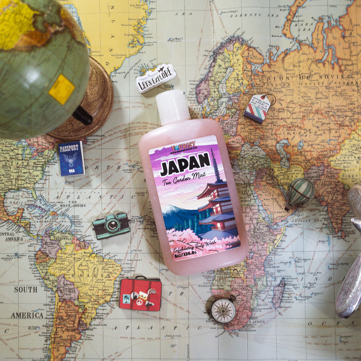 Japan Themed Body Wash – Cherry Blossom • Pear • Green Tea