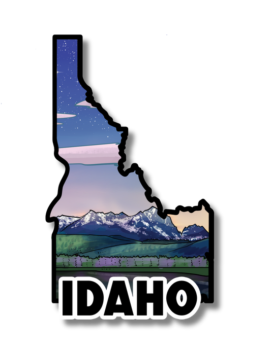 Idaho State Sticker