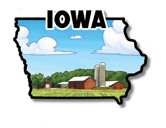 Iowa State Sticker