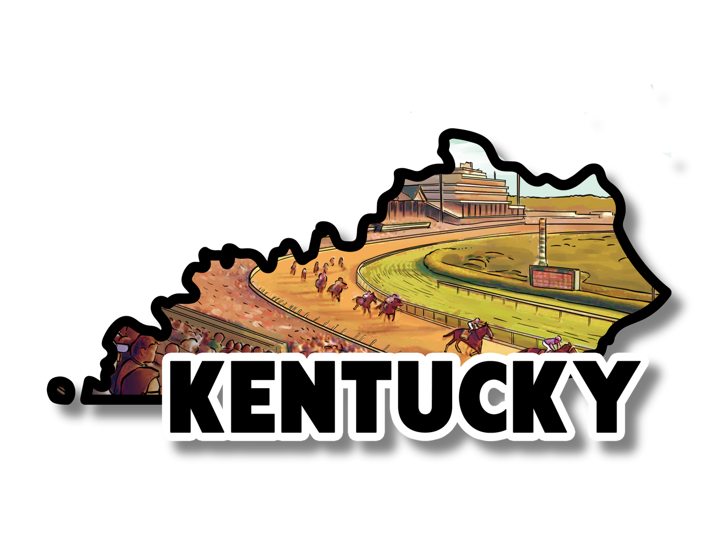 Kentucky State Sticker