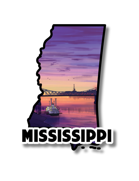 Mississippi State Sticker