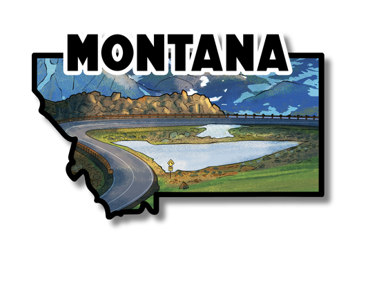Montana State Sticker