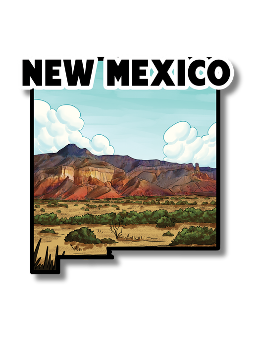 New Mexico State Sticker