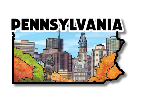 Pennsylvania State Sticker